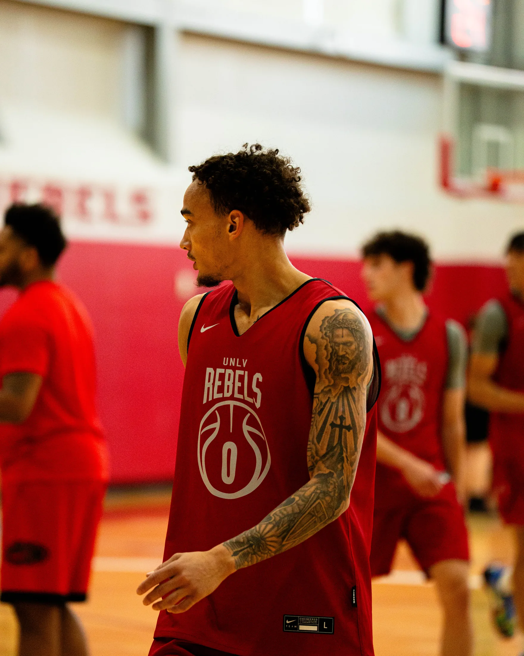 UNLV Basketball Practice — Athlete Portrait