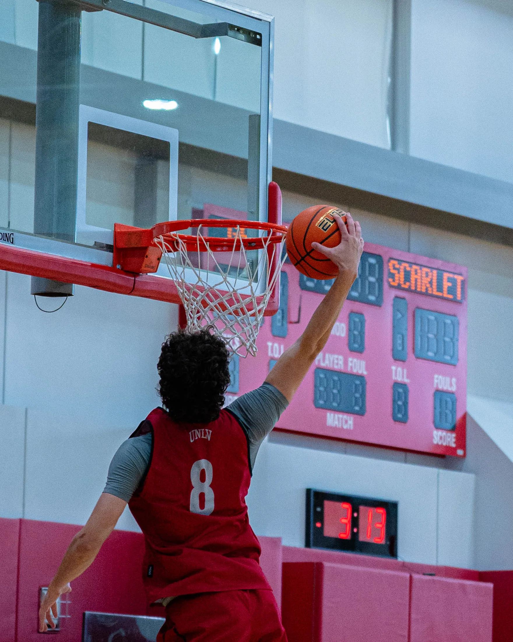 UNLV Basketball Practice — Layup Detail