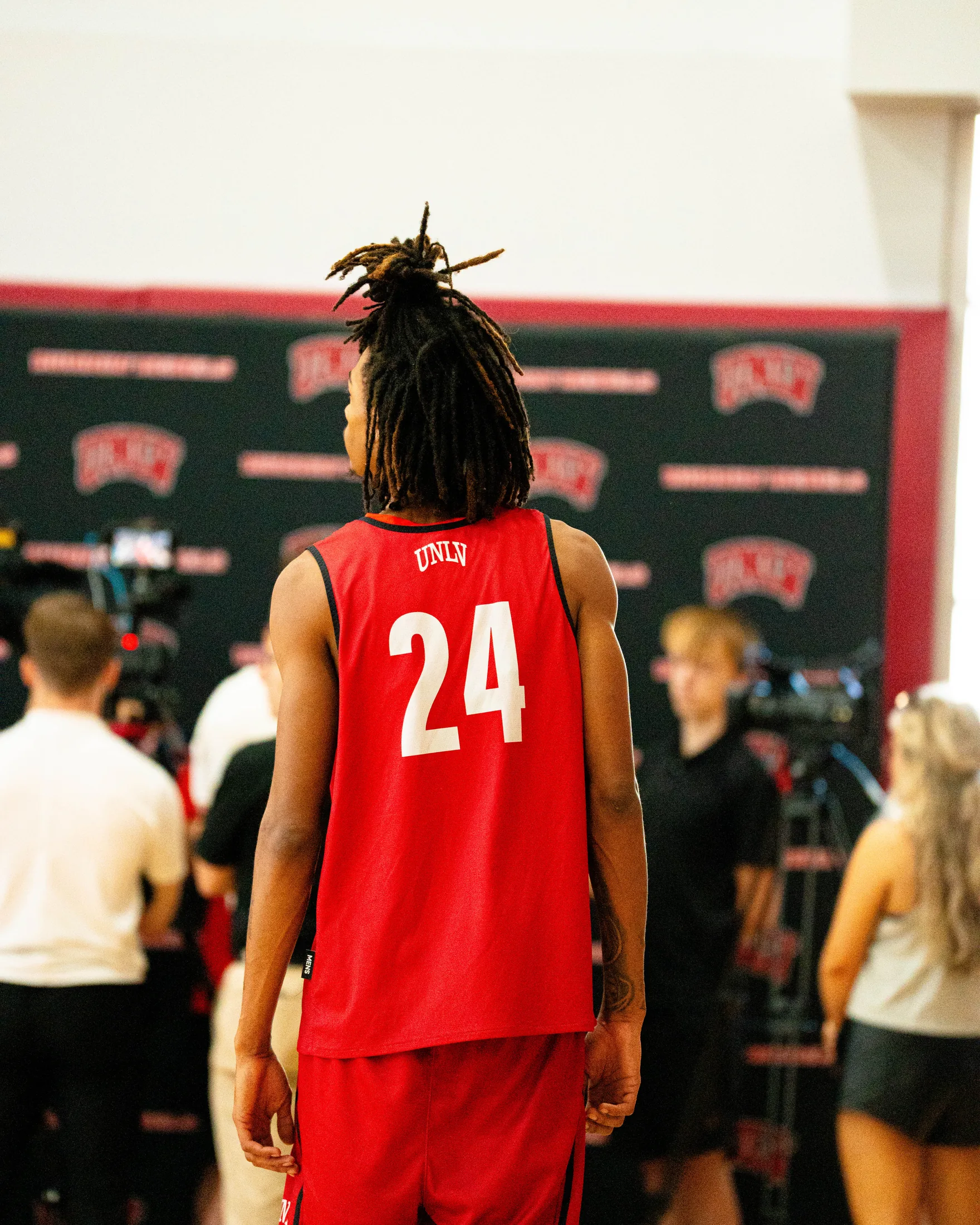 UNLV Basketball Practice — Media Day Walkout