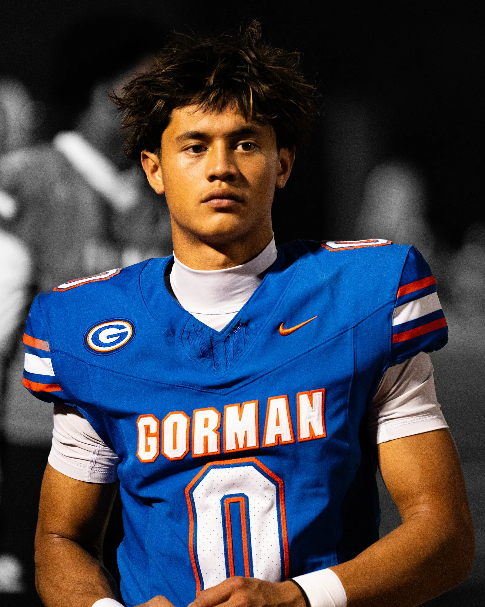 Gorman Varsity athlete portrait