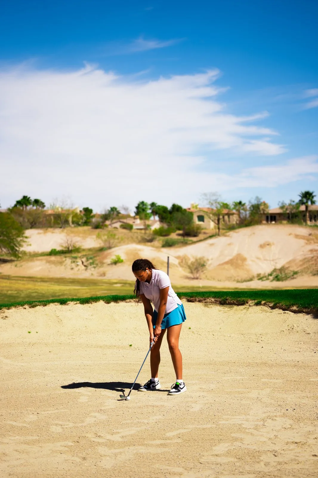 Golf Client — Bunker Shot