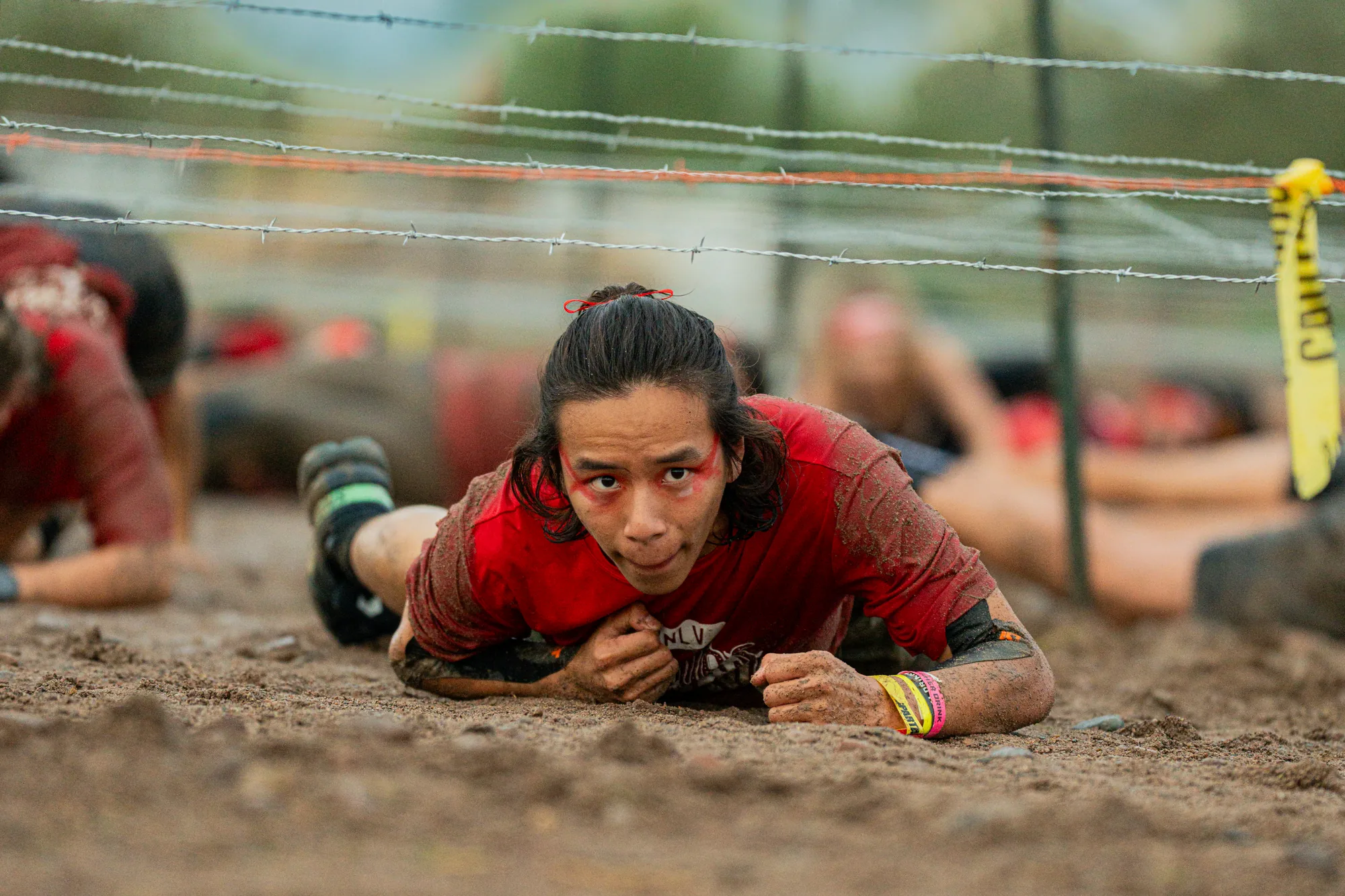 Spartan Race mud crawl